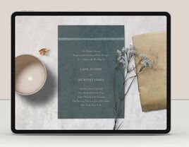 Digital wedding invitation