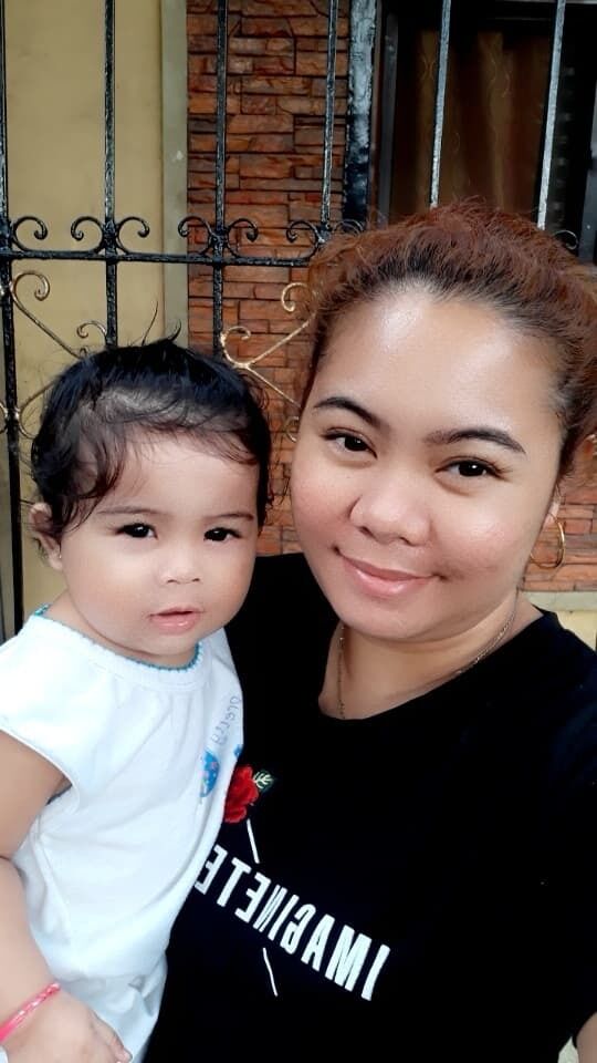 First Selfie with Stacey (9 Mo old)