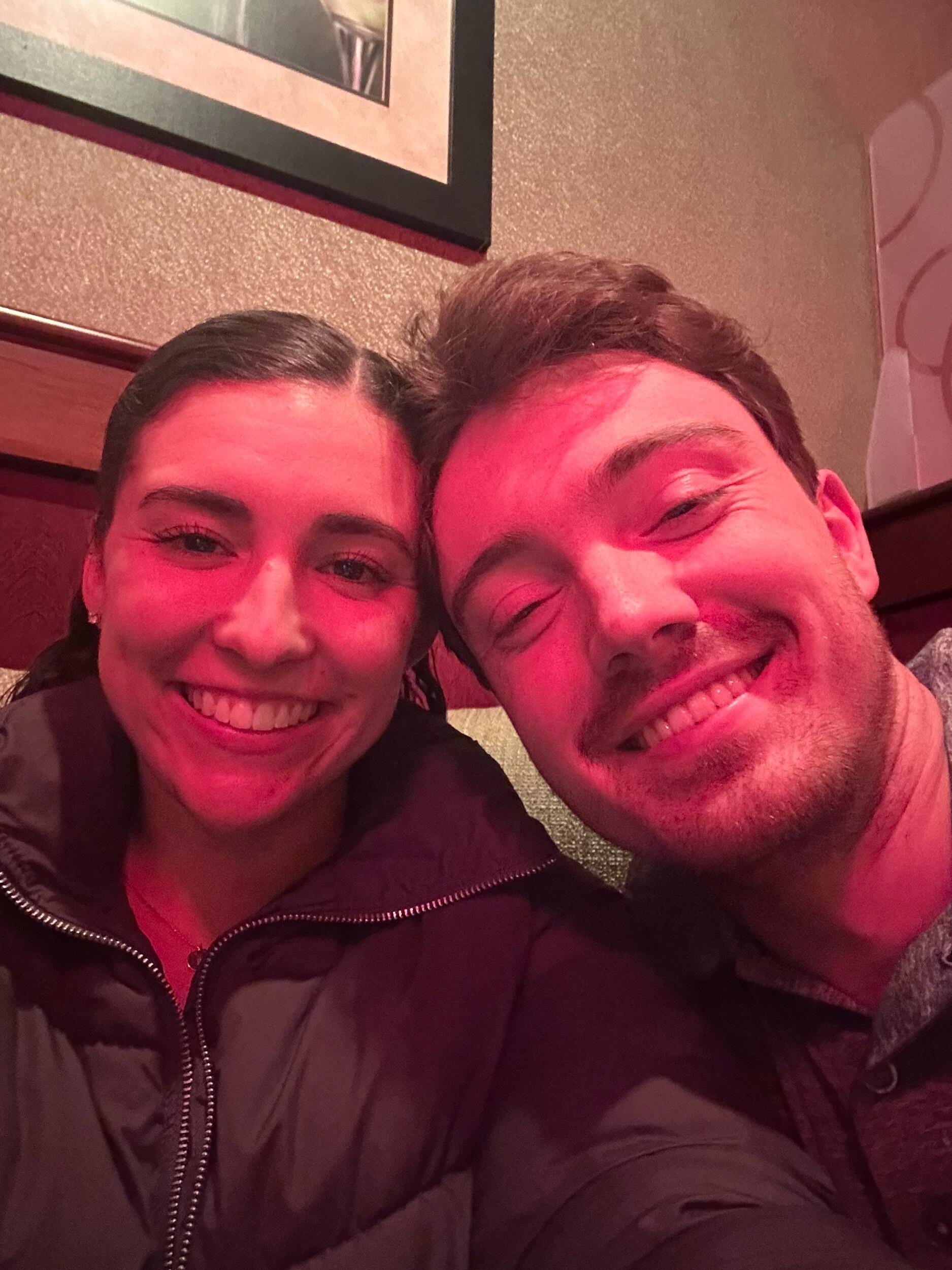 We celebrated our third dating anniversary together