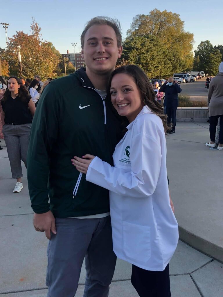 Kate's White Coat Ceremony
