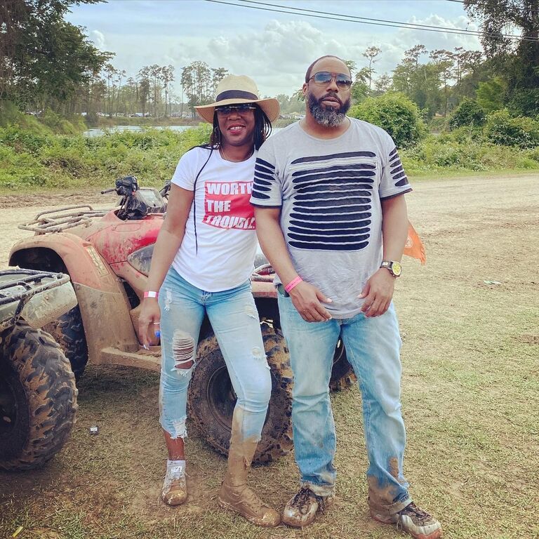 Had to get down and dirty before leaving Houston!