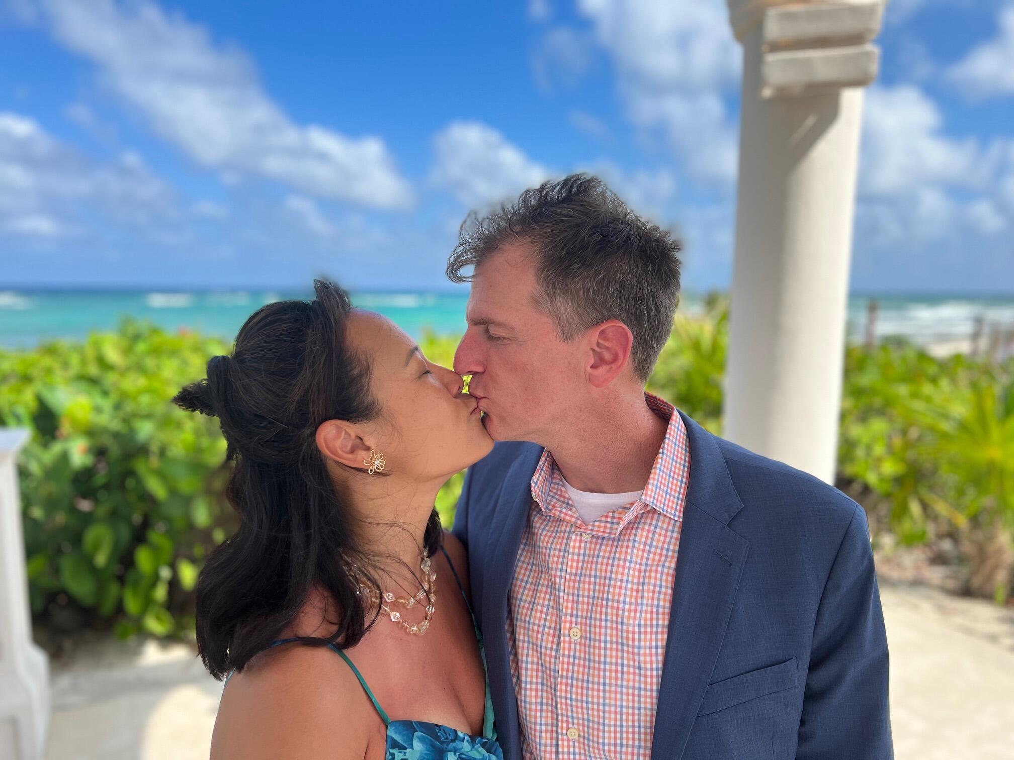 Celebrating Claudia's wedding in Mexico
