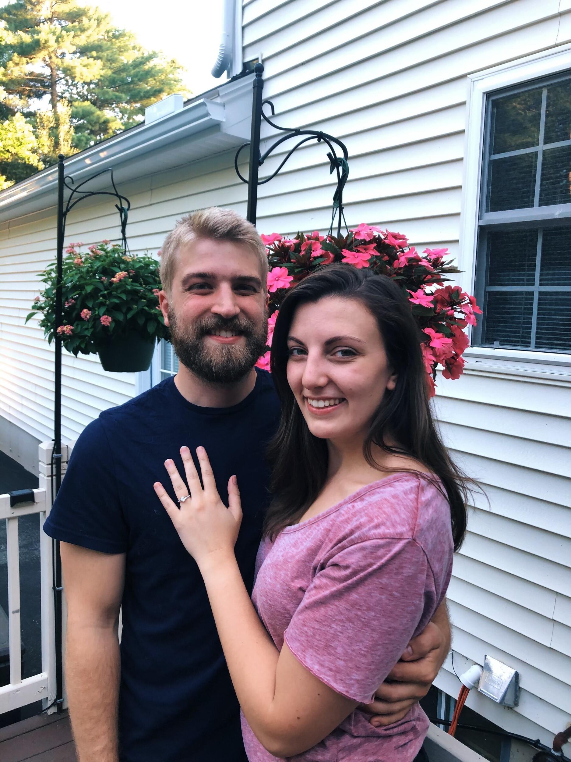 John asked Sam to marry him!