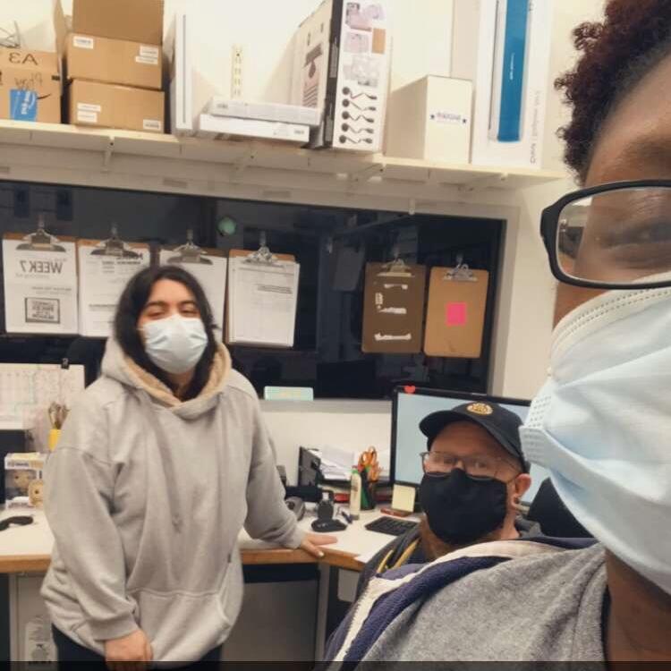 When the world shut down for COVID, Angela and Patrick were part of a small group of workers during the lockdown to process freight and pack online orders. They bonded over their shared love of music, video games, wrestling, and bad puns.