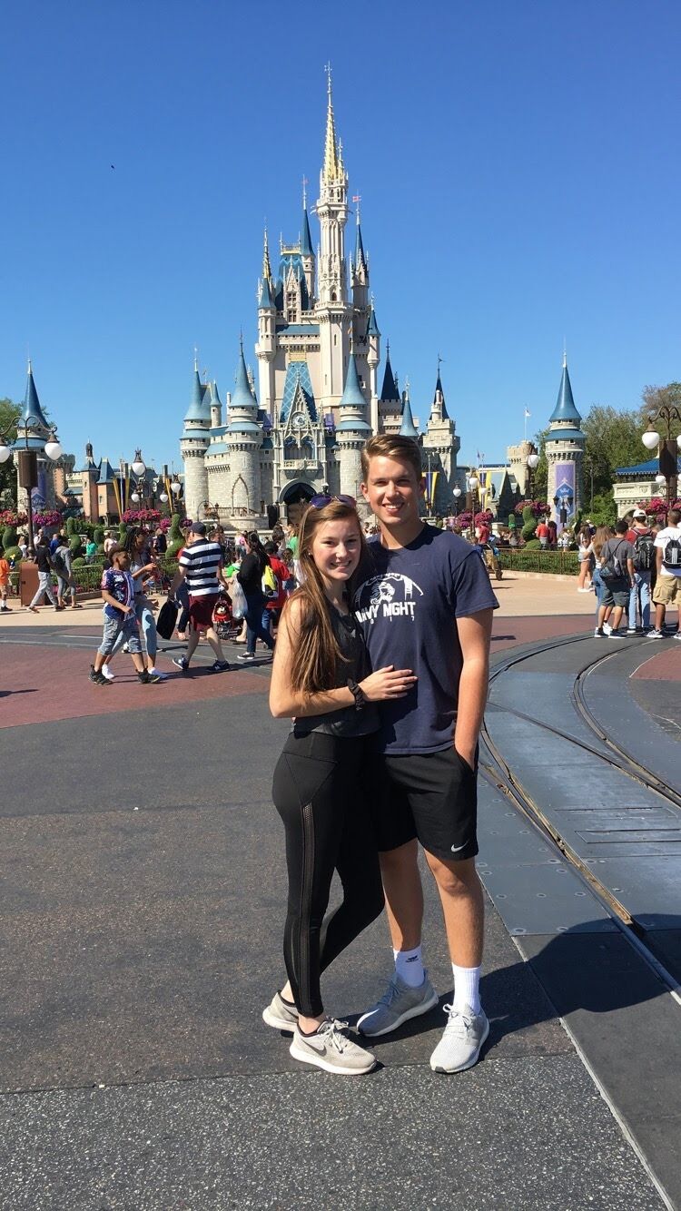 Us celebrating Emily's 18th birthday at Disney