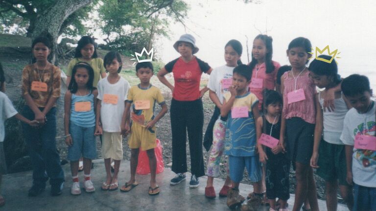 Summer activities for kids ata ito held in Ebenezer. I just remember Kuya Jason Nebab leading us here. Didn't even know Barcly was there lol