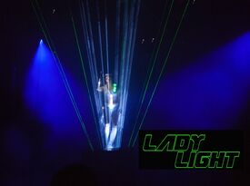 Lady Light Laser Girl Act - Circus Performer - Las Vegas, NV - Hero Gallery 1