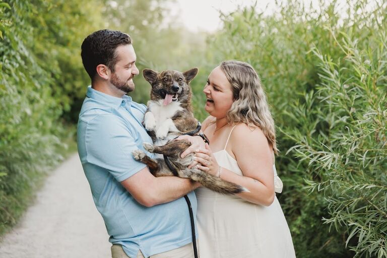 Our engagement photos, that Bella took over