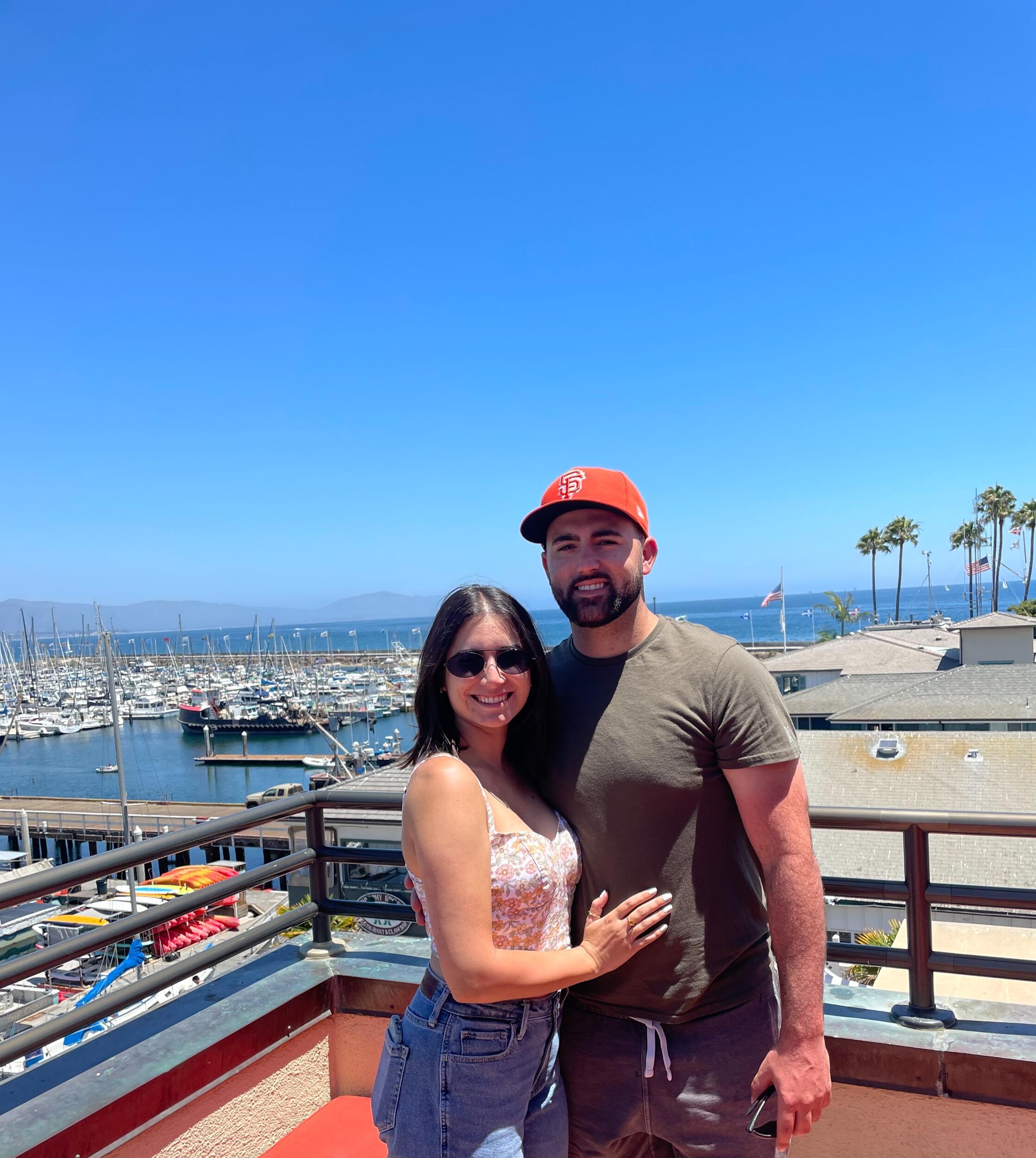 Rachel and John take their first official trip together to Santa Barbara. 