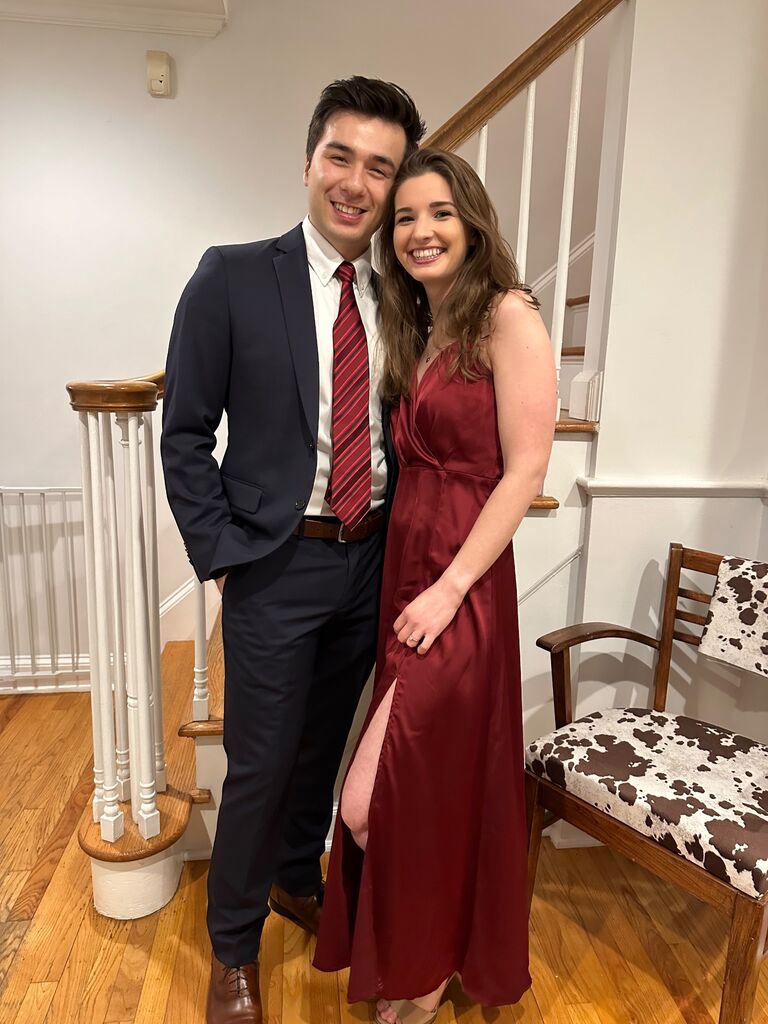 Our latest prom endeavor: "Net Gala" at Hilary's med school, "Netter" School of Medicine!