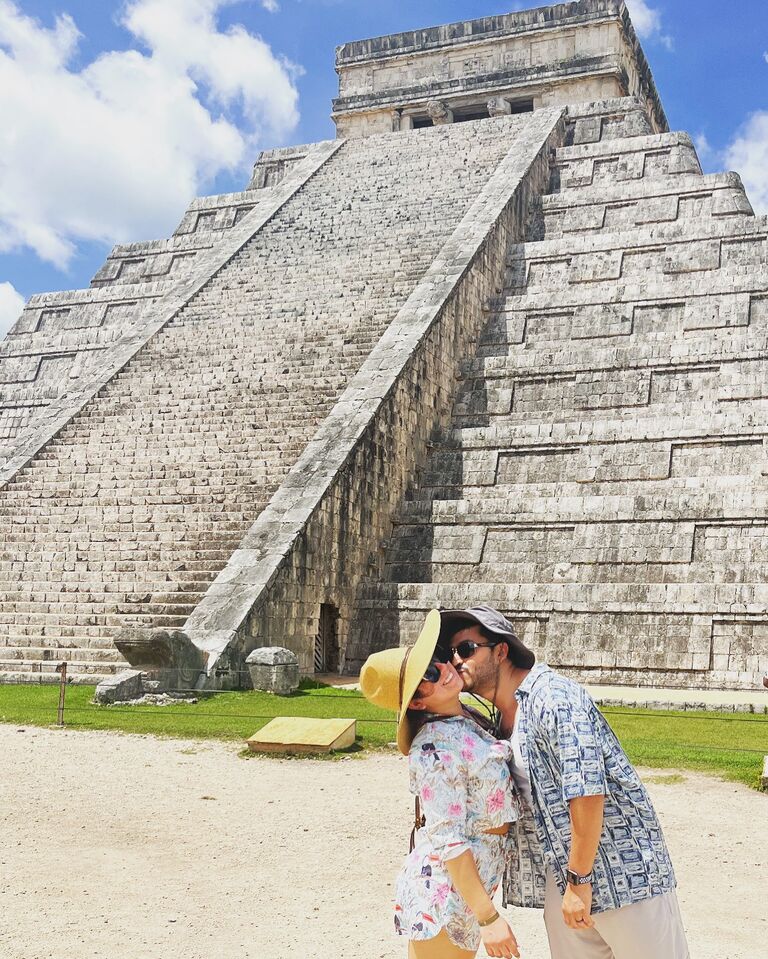 Our first experience being out of the country together. Destination:  Chichén Itzá in Yucatan, Mexico. 