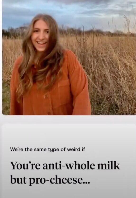 Brayden liked Allie's hinge profile.