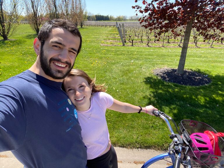 Making the most of Covid with a trip to Niagara on the Lake, biking to all the closed wineries
