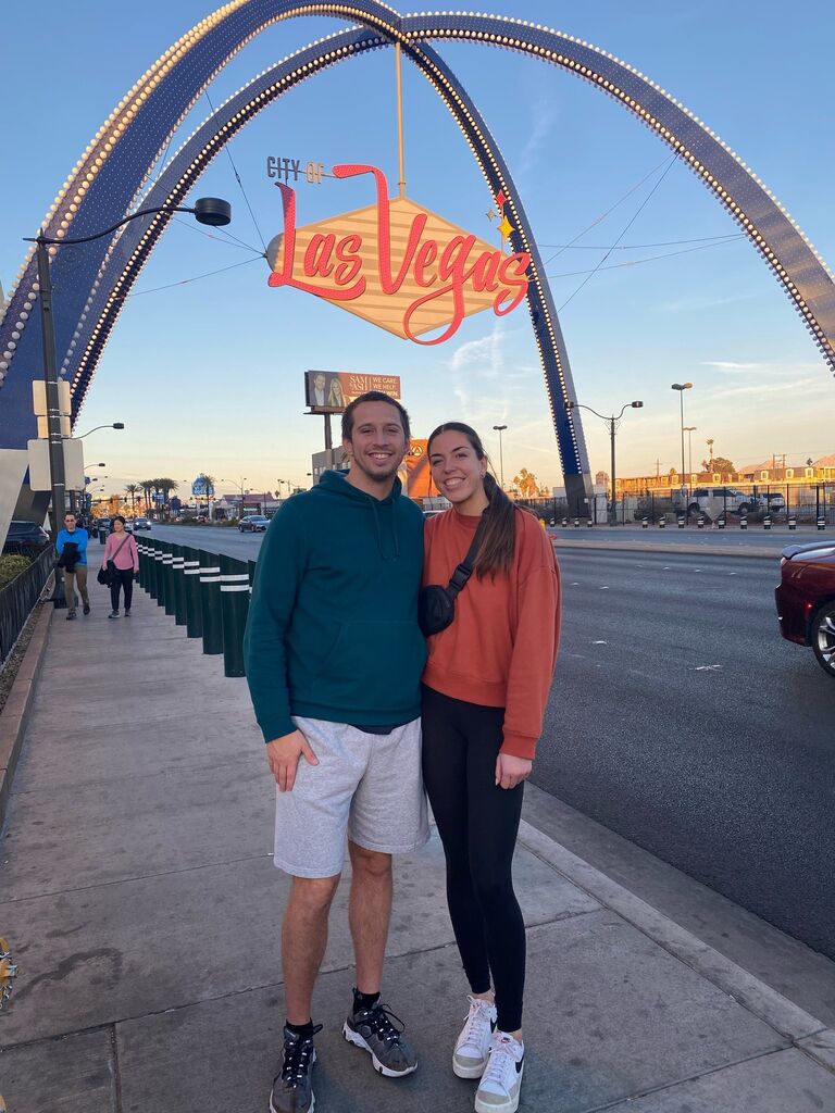 Las Vegas trip with Alex's Family