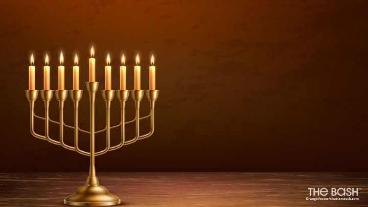 Hanukkah Zoom Background