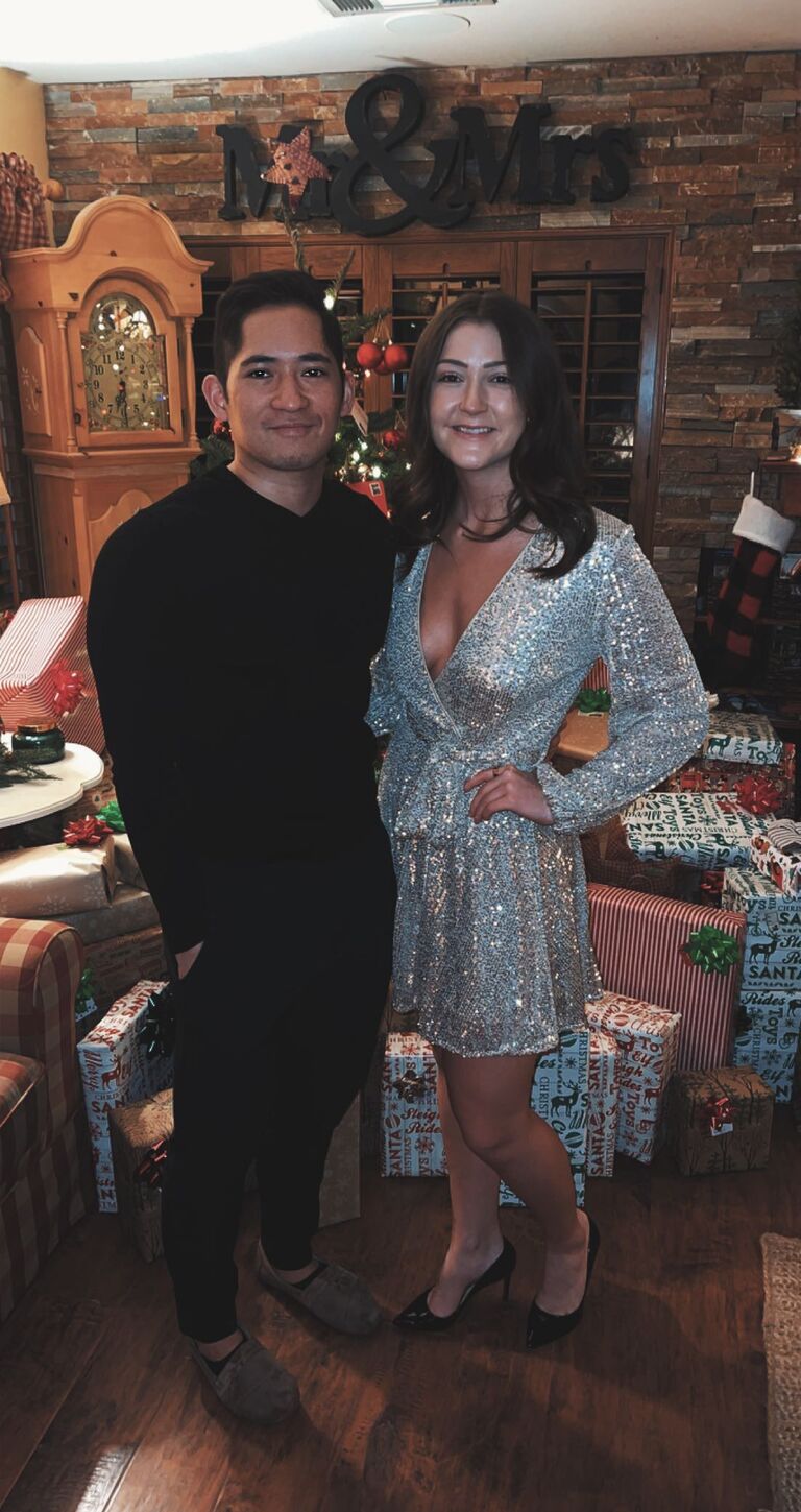 Sean and Tay’s first Christmas together