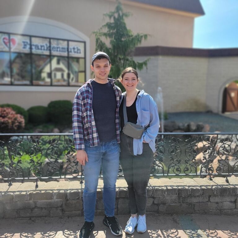A little bit of exploring in Frankenmuth, MI on Choir Tour 2023.