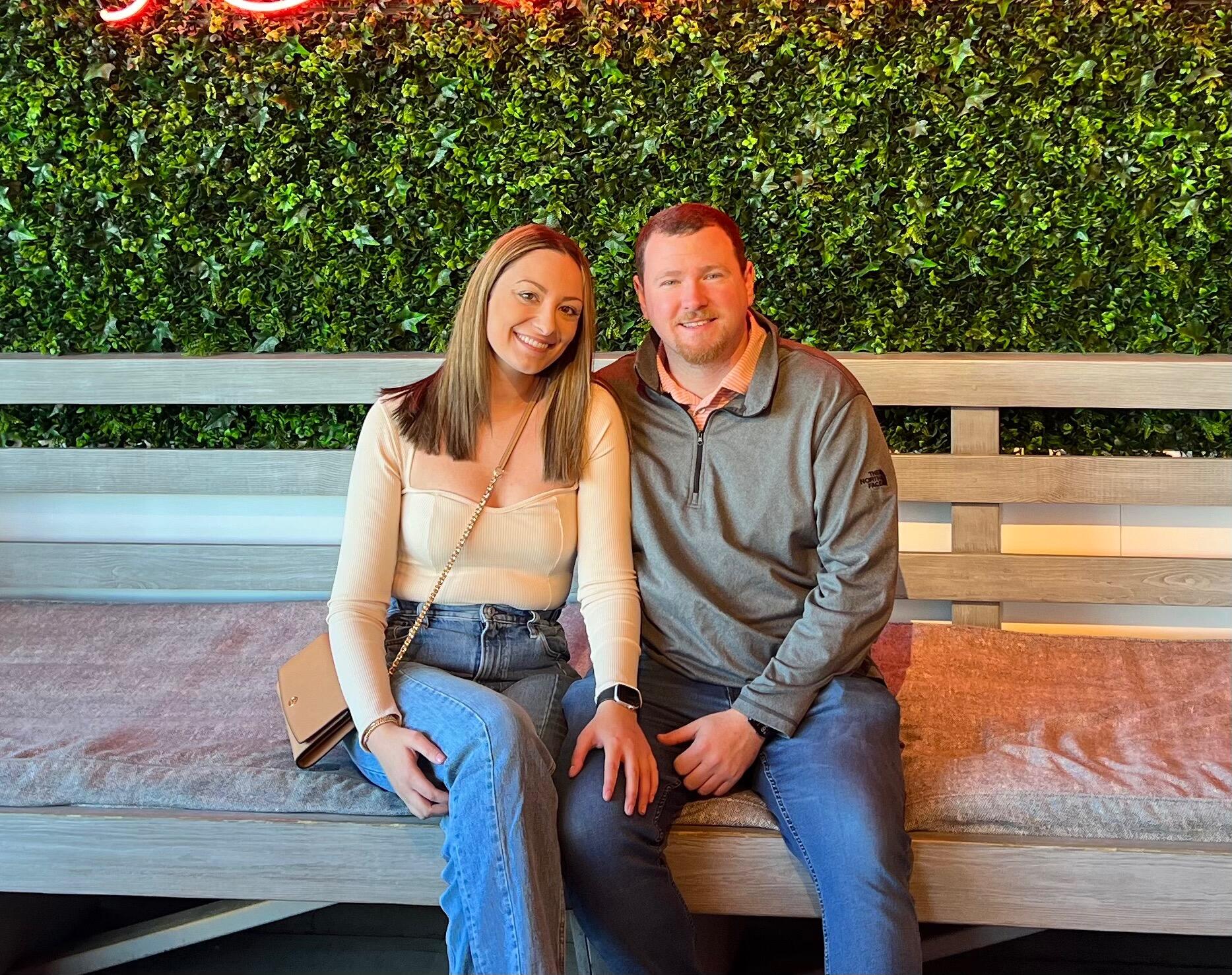 Michael and Alexandra went on their first trip together to Nashville, TN. They enjoyed live music, Southern food, and Thursday Night Football with the Titans vs. Cowboys.