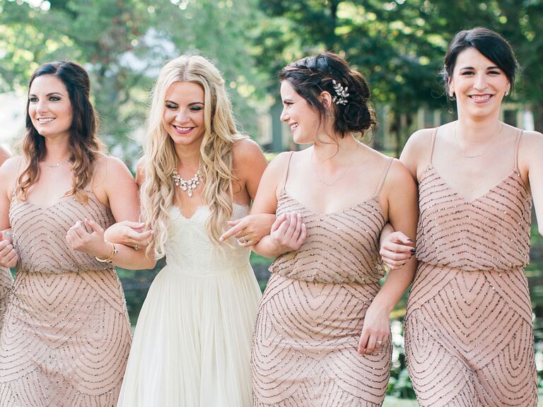 three bridesmaids