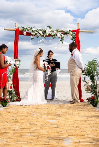 enchanted beach wedding