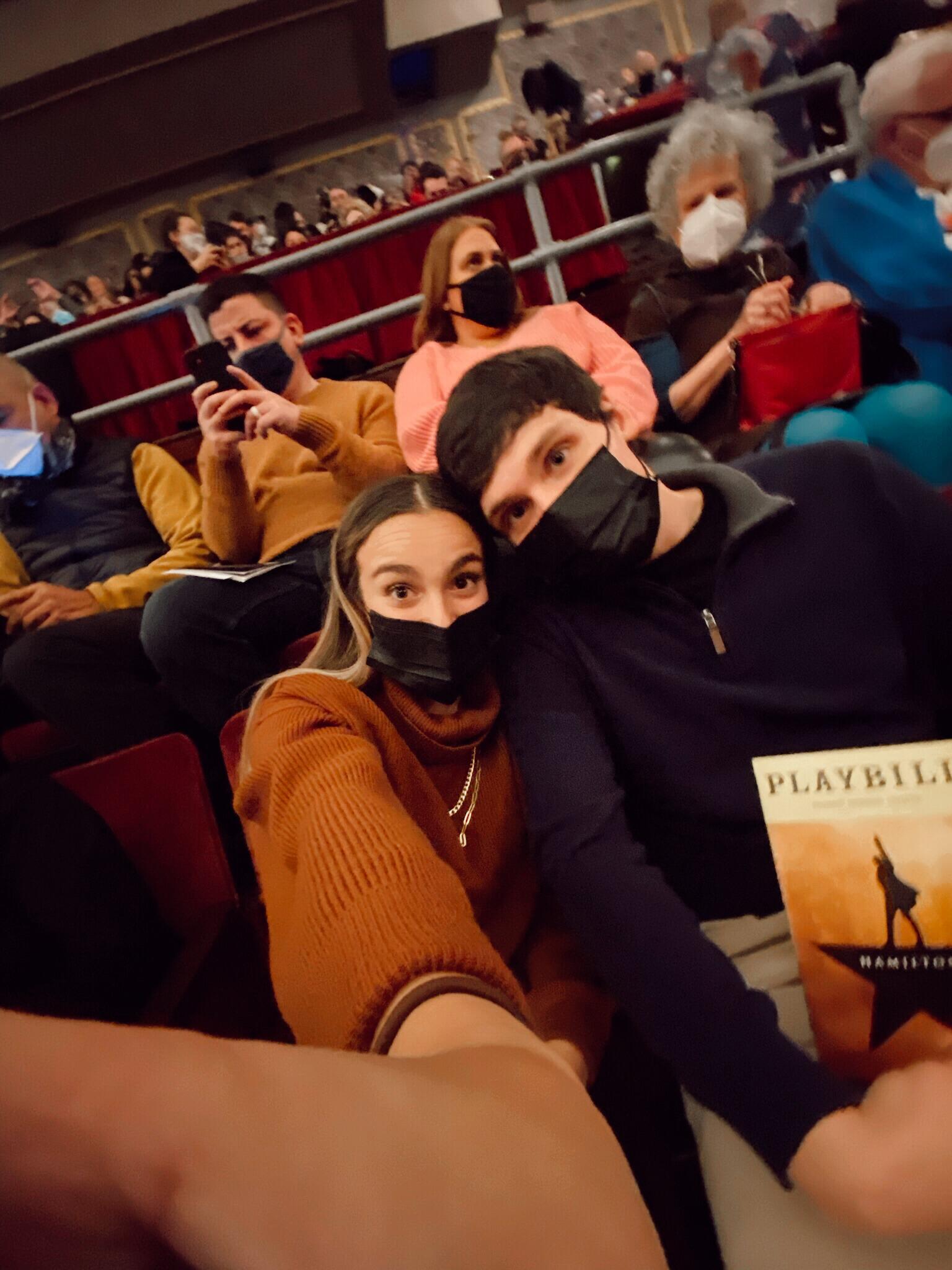 Spring Break in NJ! Went to see Hamilton