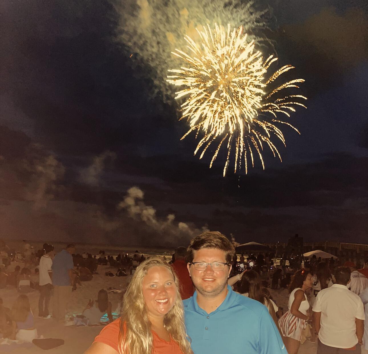 Sparks have been flying ever since we met!