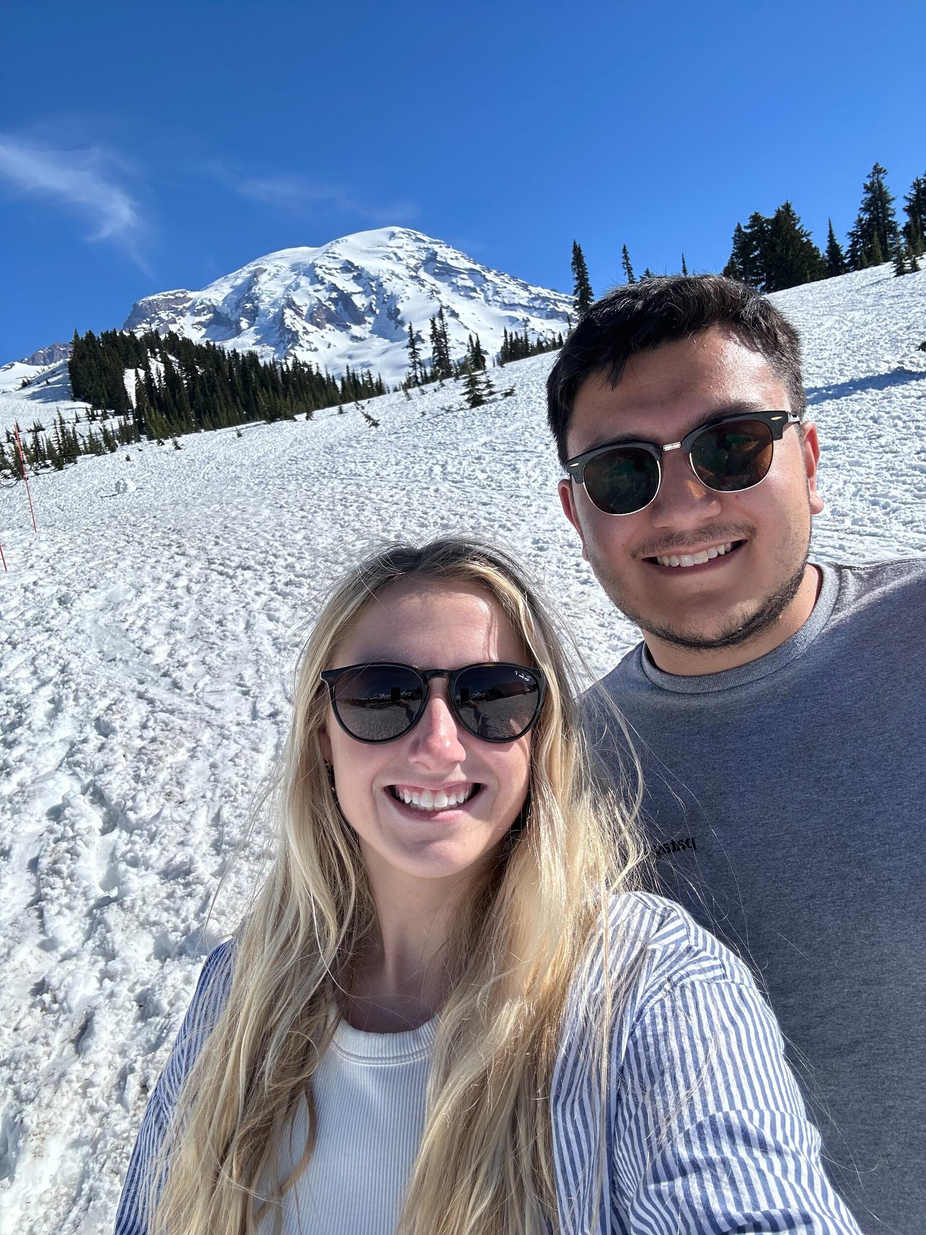 While Carley was visiting Washington with Brandon they went to Mt. Rainier and Olympic National Park. They packed in a lot in a few days! They both learned that Washington is a pretty beautiful place and would not mind living there!
