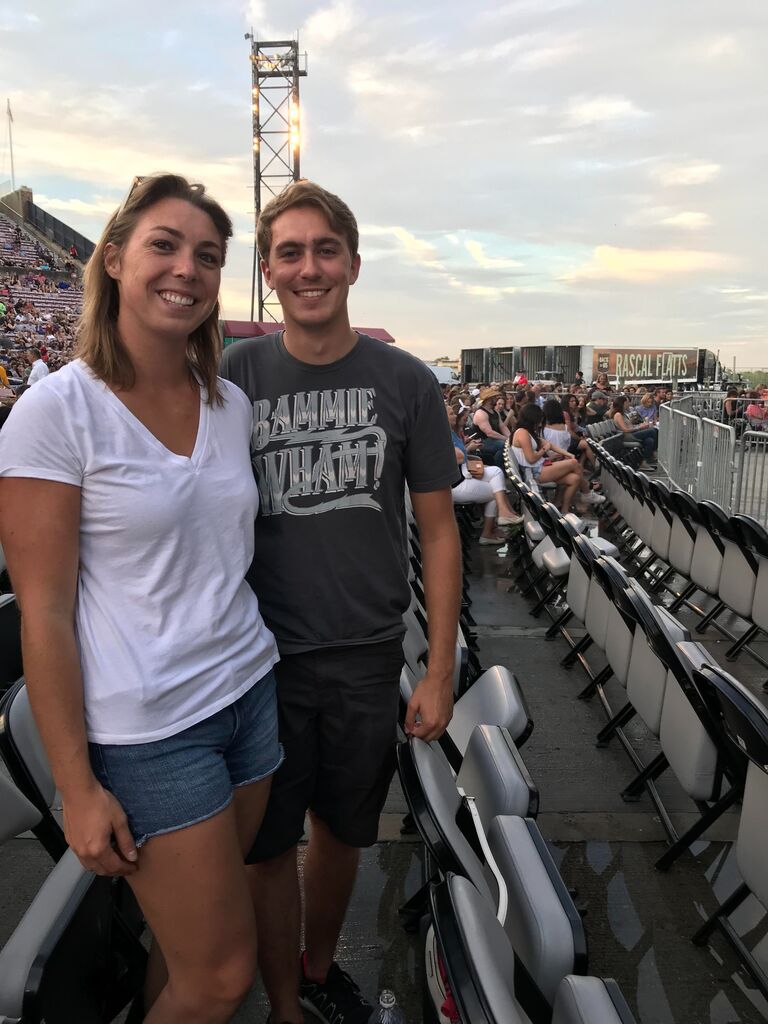 Rascal Flatts concert at Jones Beach