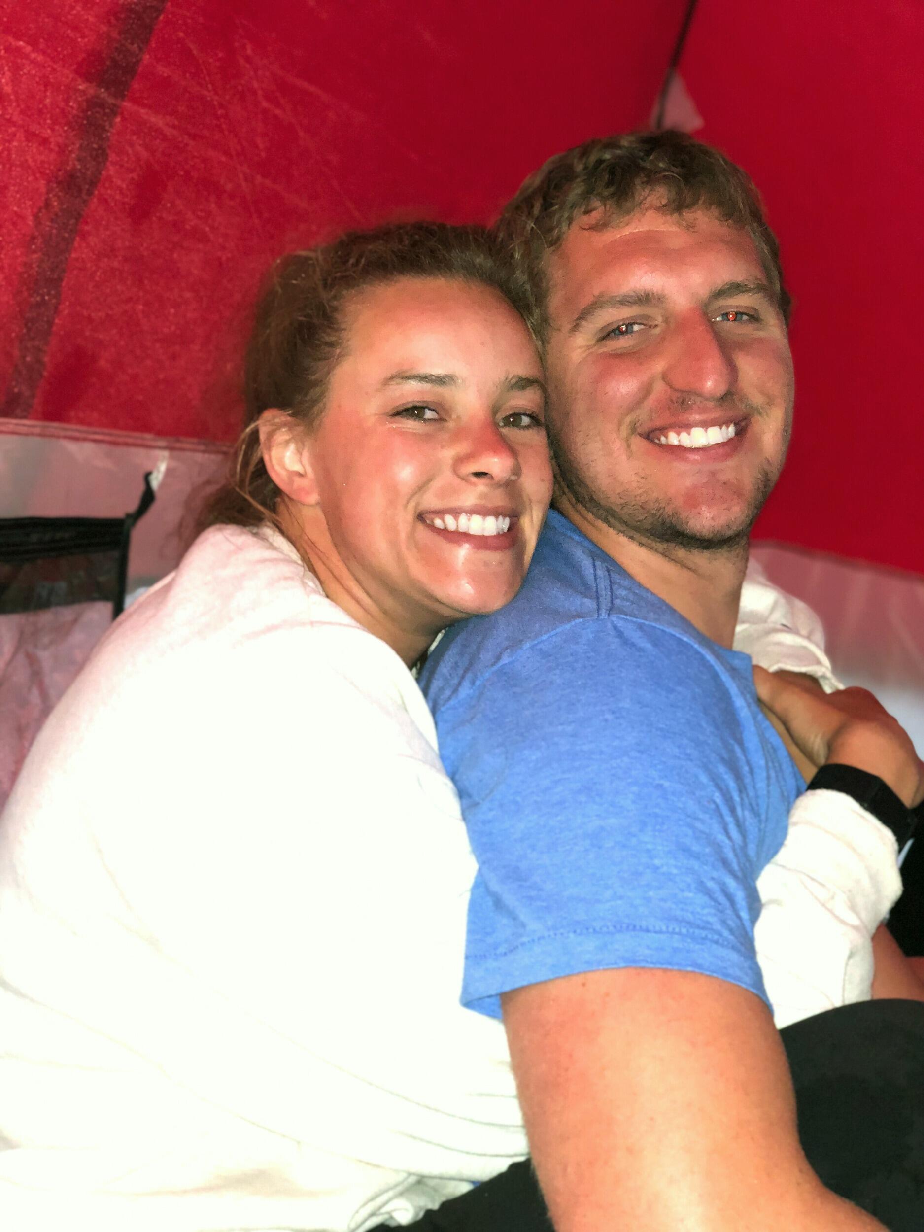 Kyle and Kiana's camping trip to Johnson's Reservoir. They accidentally slept near a mountain lion den!