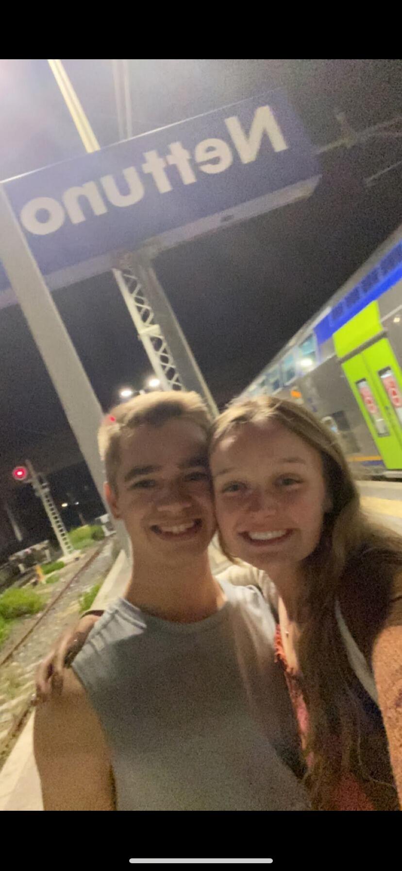 Beach trip in Nettuno, Italy.