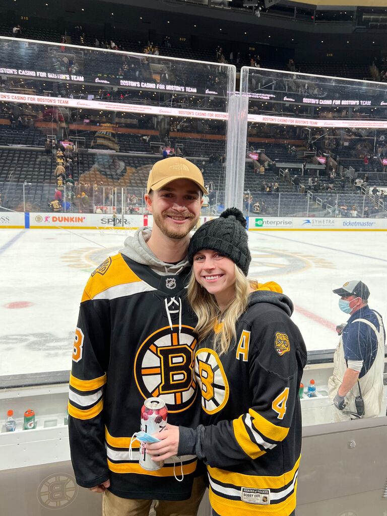 First Bruins game together