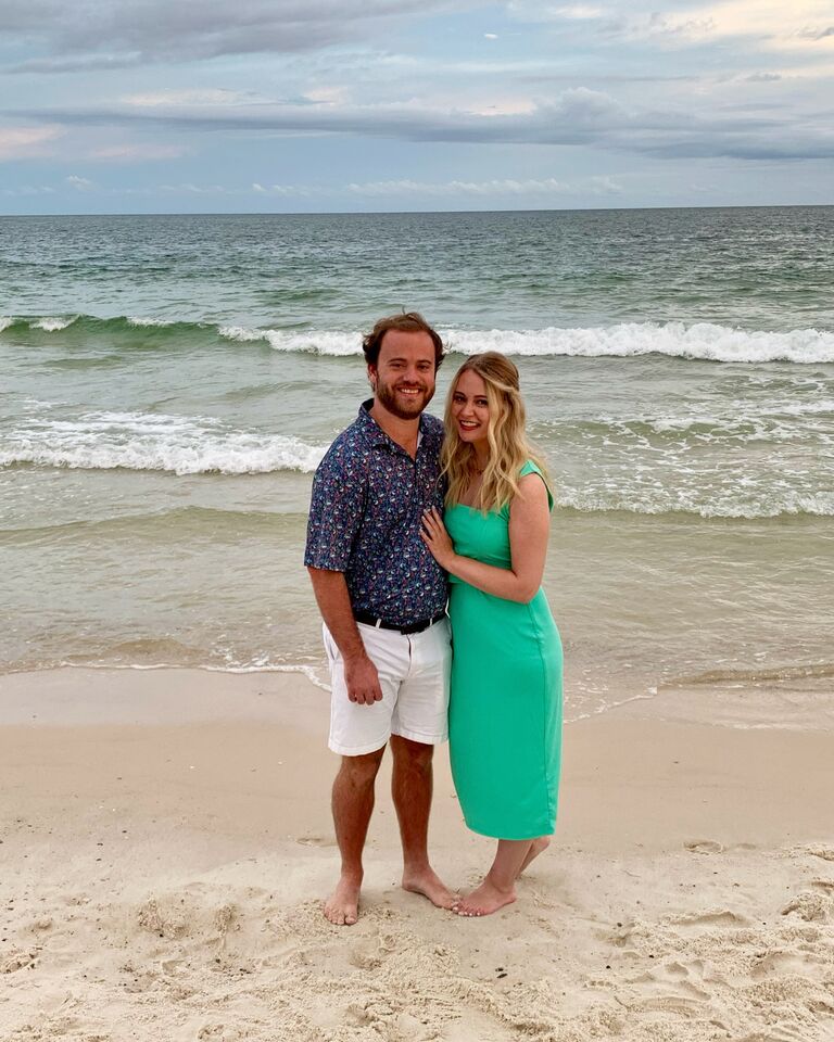 They enjoyed their first vacation together at the beach with Hunter’s family. During their walks and talks along the shore, they daydreamed about their future together and what engagement might hold…