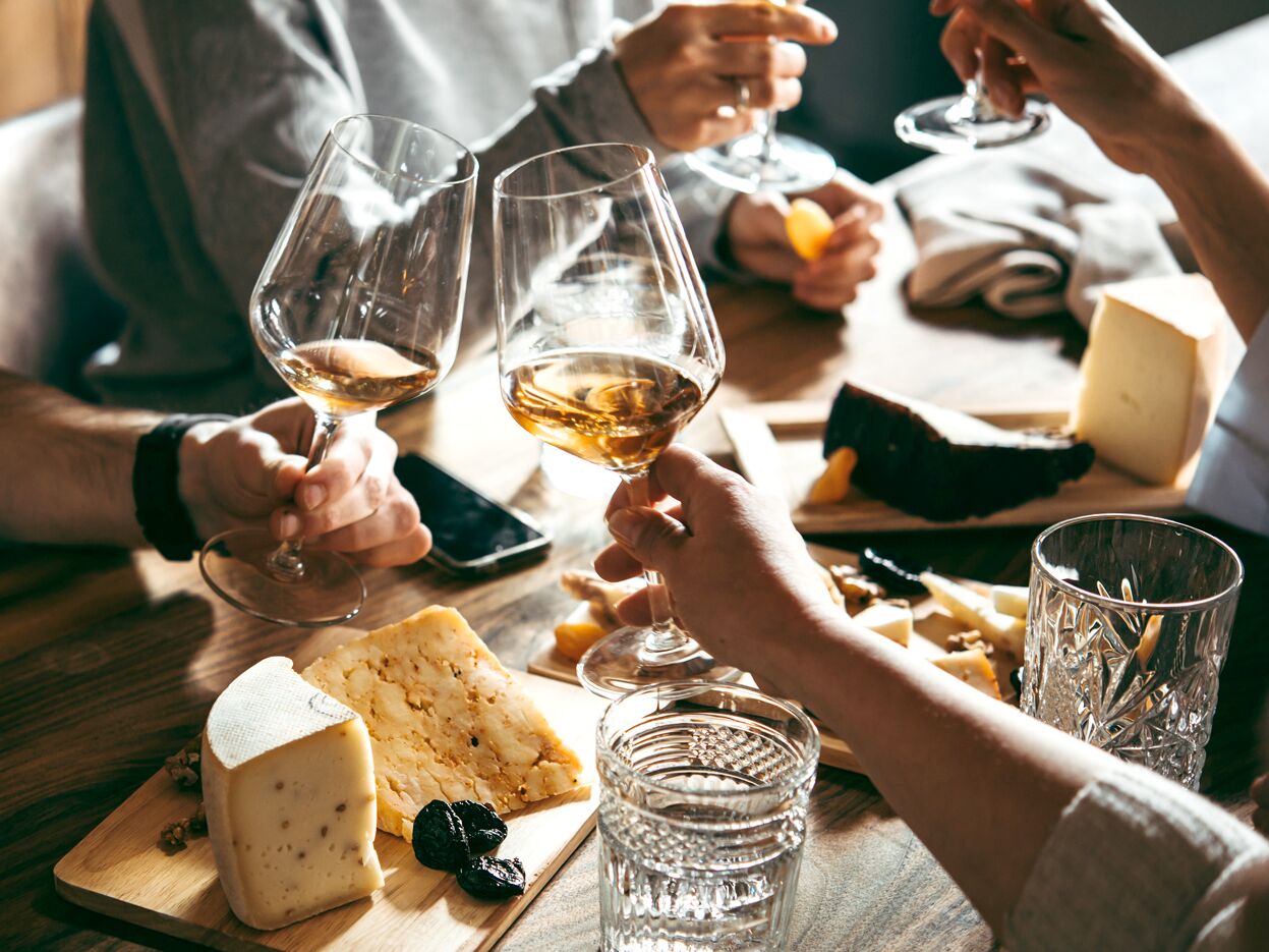 wine and cheese party