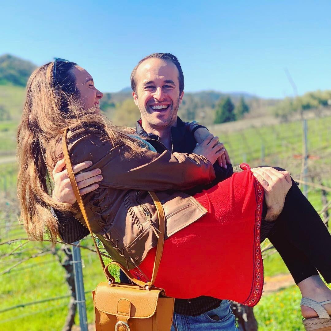 Sonoma, CA to drink-in Joanna getting her #1 match choice