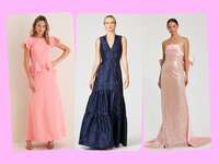 Three modern mother-of-the bride dress options
