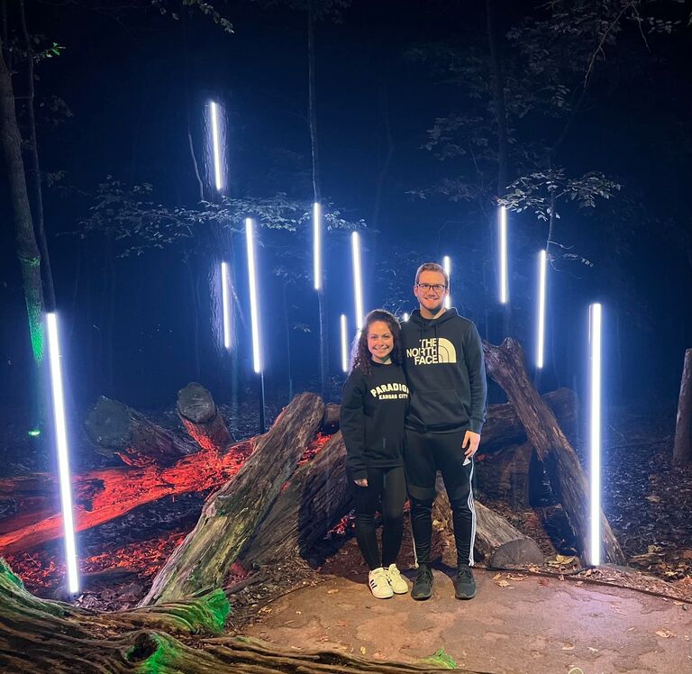 Celebrated our 6 months together by taking a day trip to Bentonville, Arkansas.
