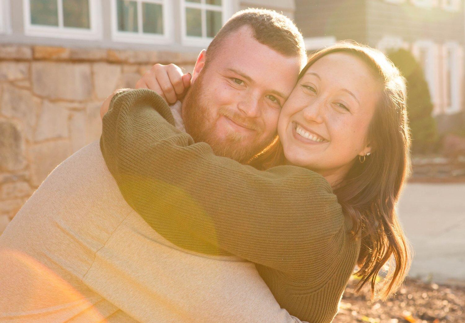 Our first engagement picture session