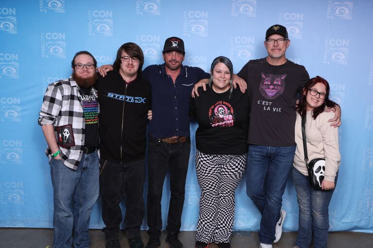 Steel City Con meeting Skeet Ulrich and Matthew Lillard
