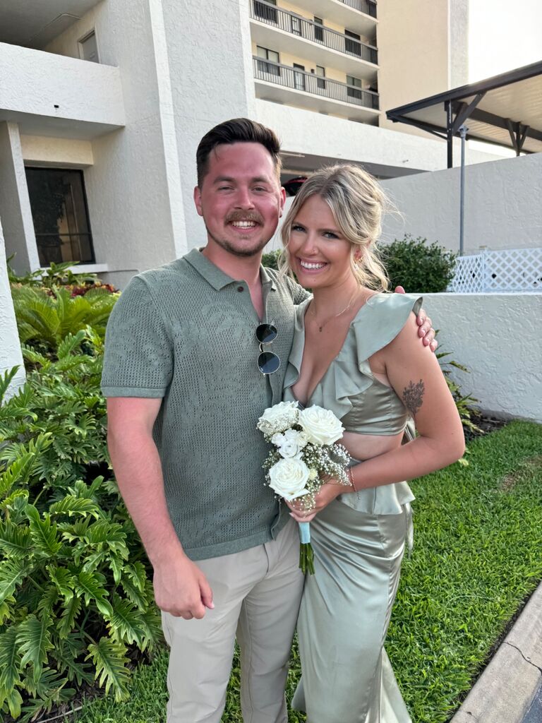 After celebrating our friends Kate and Chase for their wedding in Florida, we were starting to wonder even more about our own wedding and anticipating engagement! I did wait a while to ask, but I had a plan…