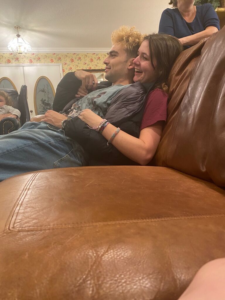 He ended up meeting my family very last minute and unplanned, my siblings convinced my mom to let him come on our family trip to Yellowstone 