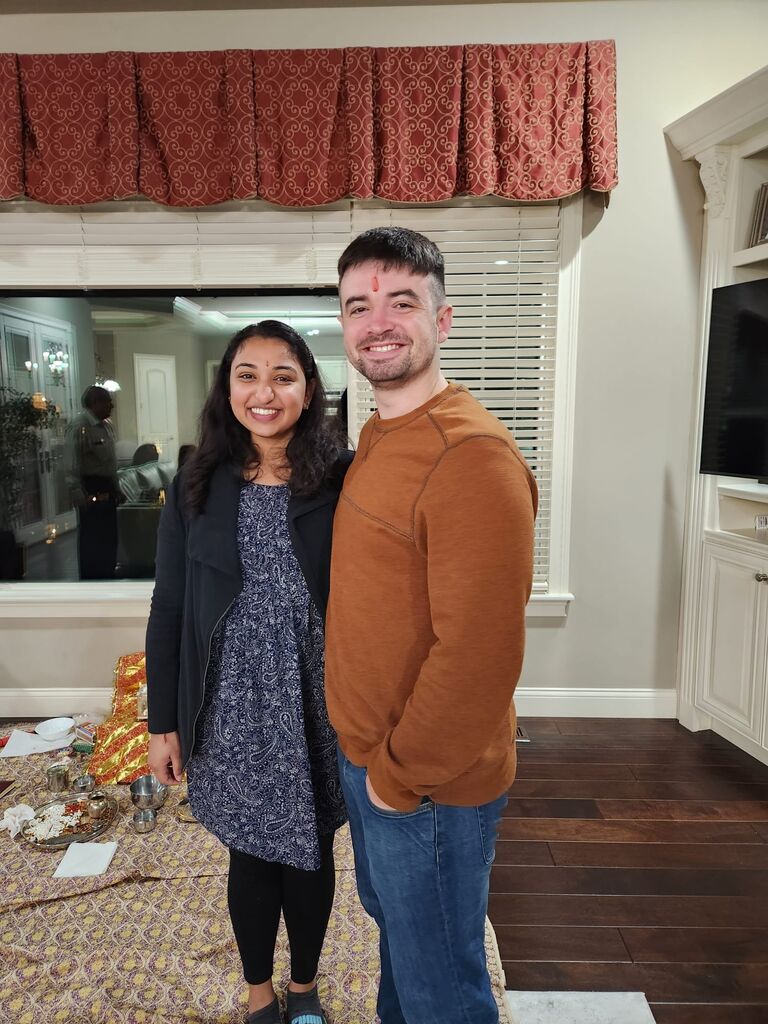 Mark's first Diwali