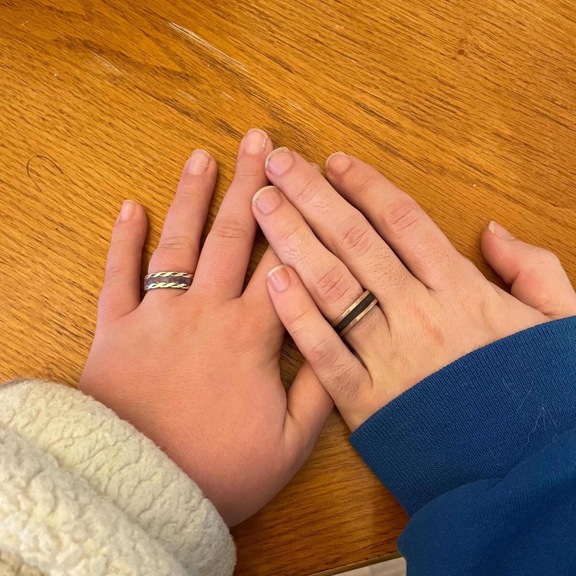 Announcing the engagement to friends and family, beginning their journey to planning their wedding! Their future bright and their hearts forever full.