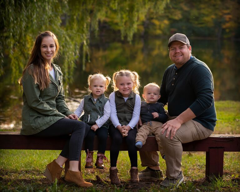 Our family grew to five