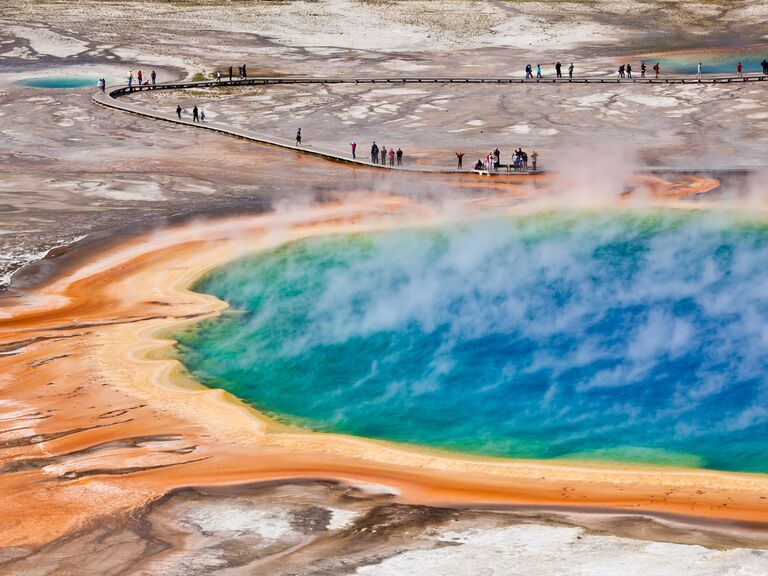 Grand Prismatic Spring, Yellowstone national park