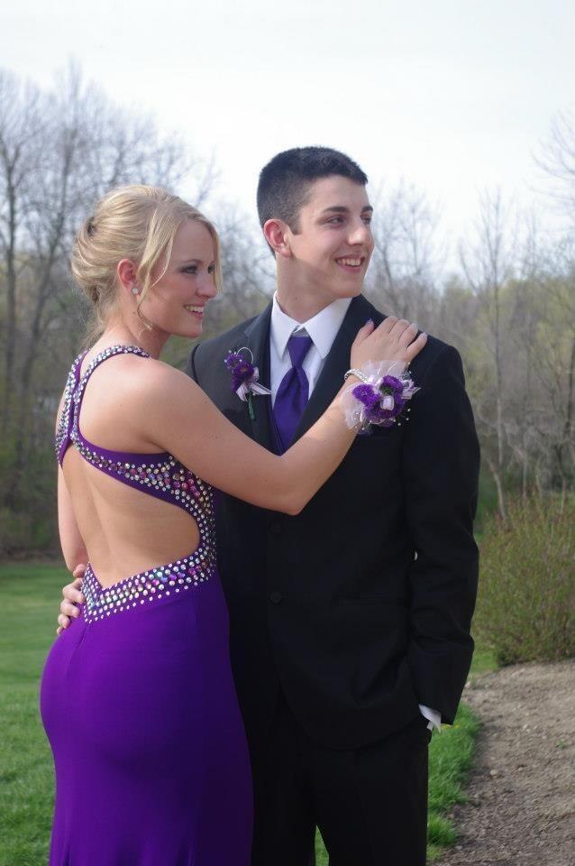 Morgan’s senior year prom/Tanner sophomore year 