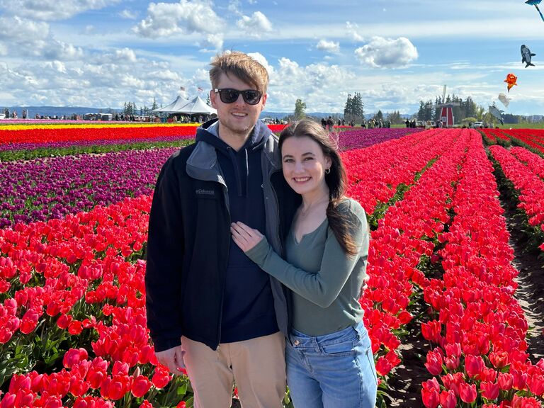 We went on a trip to Oregon together!