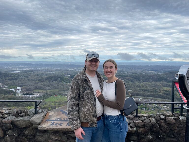 Nic's 26th birthday at Lookout Mountain, Georgia!