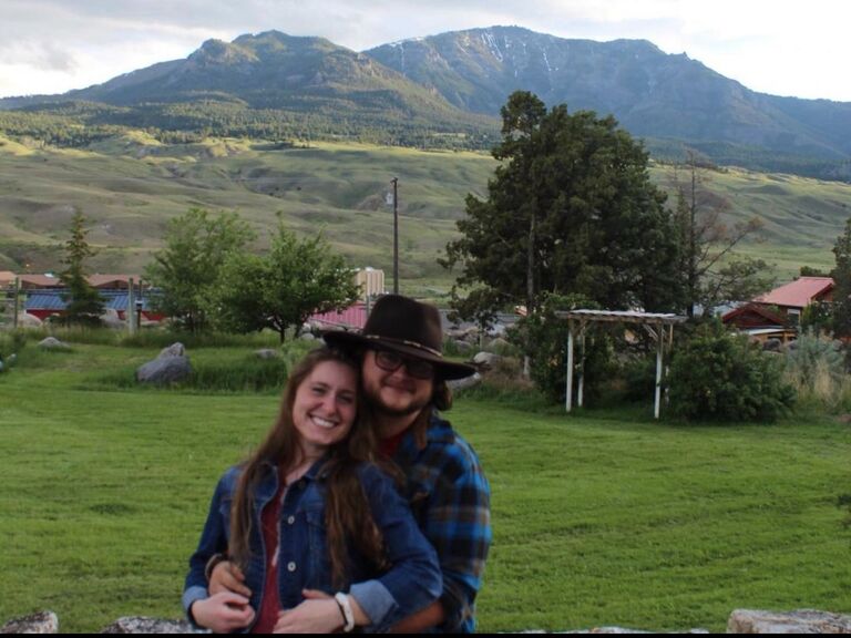 For the next 3 months we lived in the employee dorm together in Yellowstone National Park and then we went on a month long road trip of the West together. 