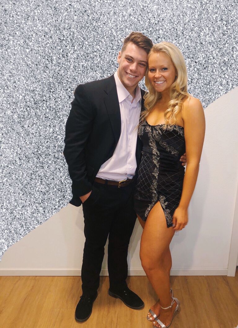 Ashley's Kappa Delta senior formal. 