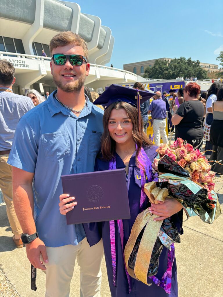Hannah graduated